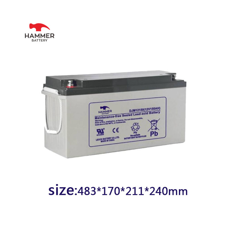 UPS batterie batterie solaire batterie photovoltaïque batterie stockage batterie batterie AGM batterie-acide pile 12v150ah
