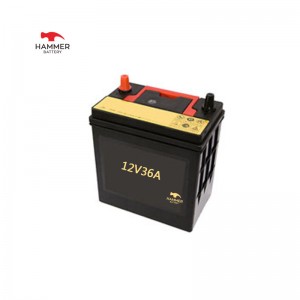 Batterie de voiture 12v36a